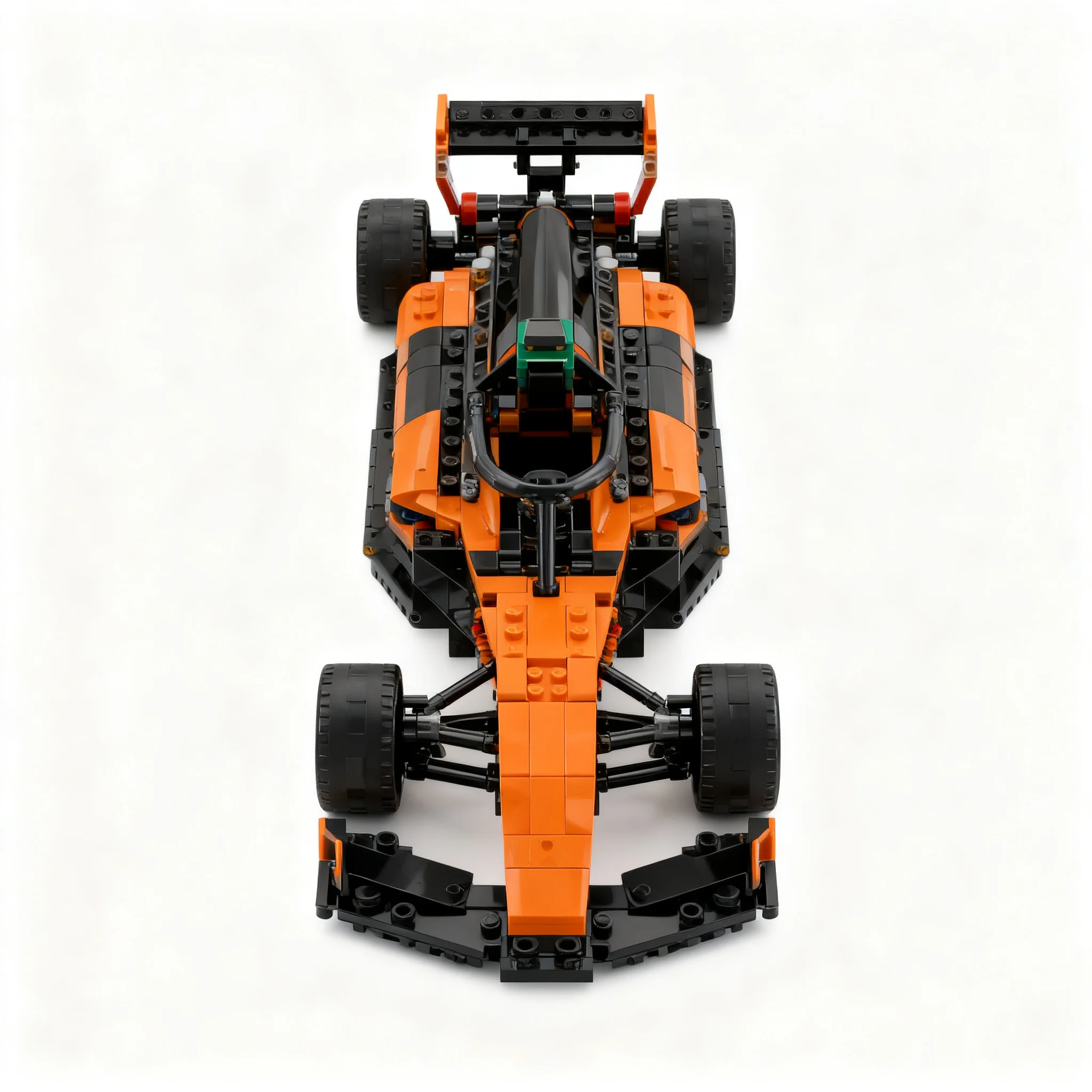 256pcs MOC McLarened MCL40B City Champions Model Building Blocks Toy Art Display Collection Creative Craft DIY Assemble Brick
