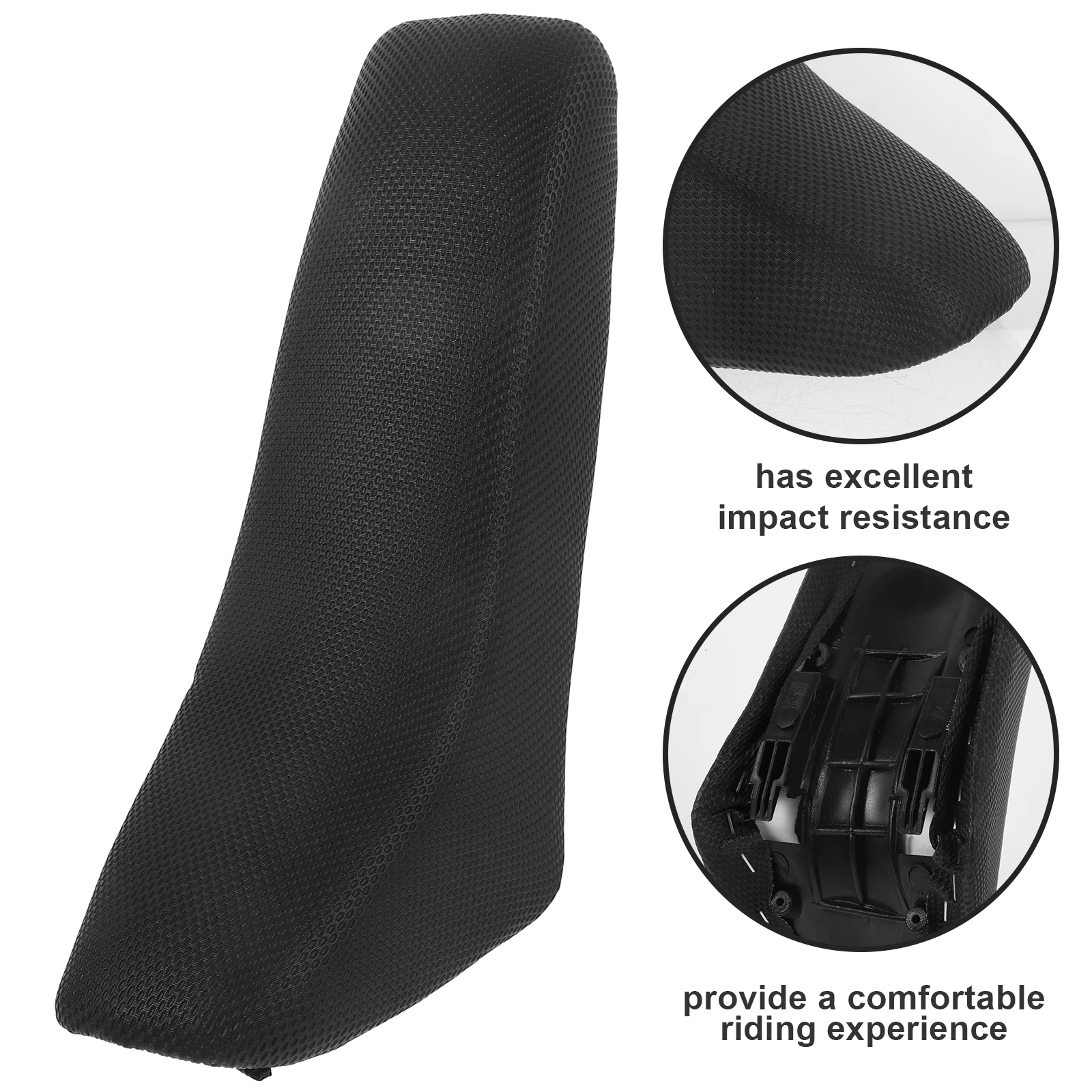

Mini Dirt Bike Seat Cushion Soft Ergonomic Motorcycle Saddle Pad Cover Long Ride Comfort Impact Resistance Portable Storage Mini