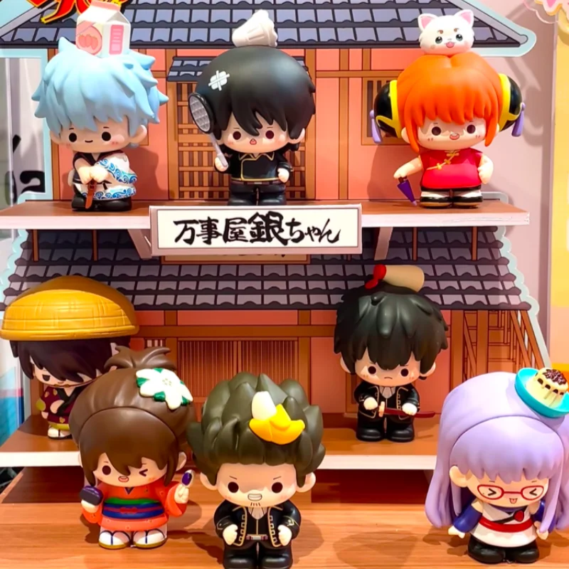 

Original Gintama Blind Box 1 Generation Series Yorozuya Mystery Box Trendy Play Figure Decorative Ornaments Cute Custom Gift Toy