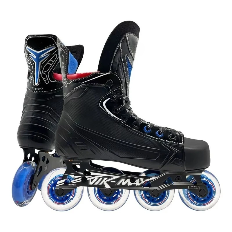2025 Best Selling Polyurethane + Polypropylene Inline Hockey Skates Lightweight and Durable Performance