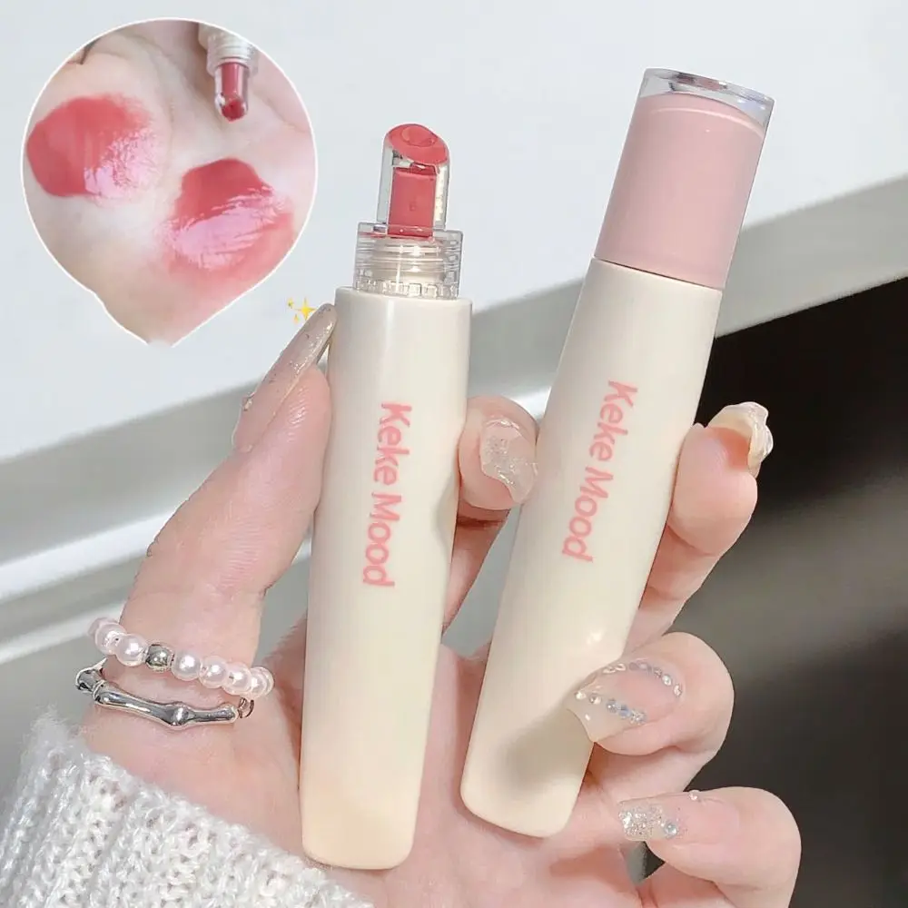 Waterproof Lip Gloss Hydrating Sweatproof Long Lasting Watershine lipstick Moisturizing Non-stick Cup Liquid Lipstick Women