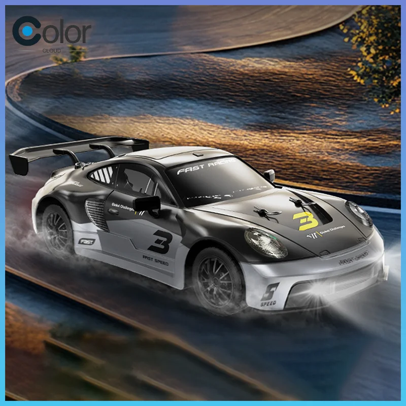 

Kf28 1/16 4wd Rc Drift Car With Led Lights Professional 2.4g Remote Control High Speed Racing Model Kids Toys Gifts Vs Gtr Ae86