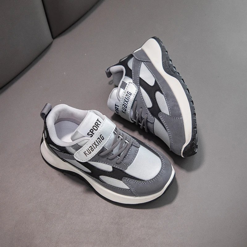 2026 Frühling Bestseller Outdoor Rebound Kinder-Sportschuhe Verschleißfeste Stoßdämpfende Laufschuhe Campus Alltags-Freizeitschuhe – Detail 9