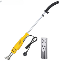 Electric Thermal Weeder 2000W Weed Burner Electric Lawnmower Hot Air Weed Killer Up To 650°C Grass Removal Tools Flame Weed