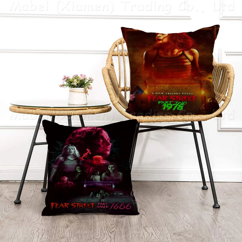 

Horror Movie Fear Street Cushion Cover Pillowcase Upholstery Sofa Throw Pillow Home Decor Pillowcas