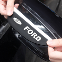 2pcs Car Sun Visor Shield Universal Fit for Ford F150 Explorer Ranger All Models Anti Glare Rain Eyebrow Sticker Rearview Mirror