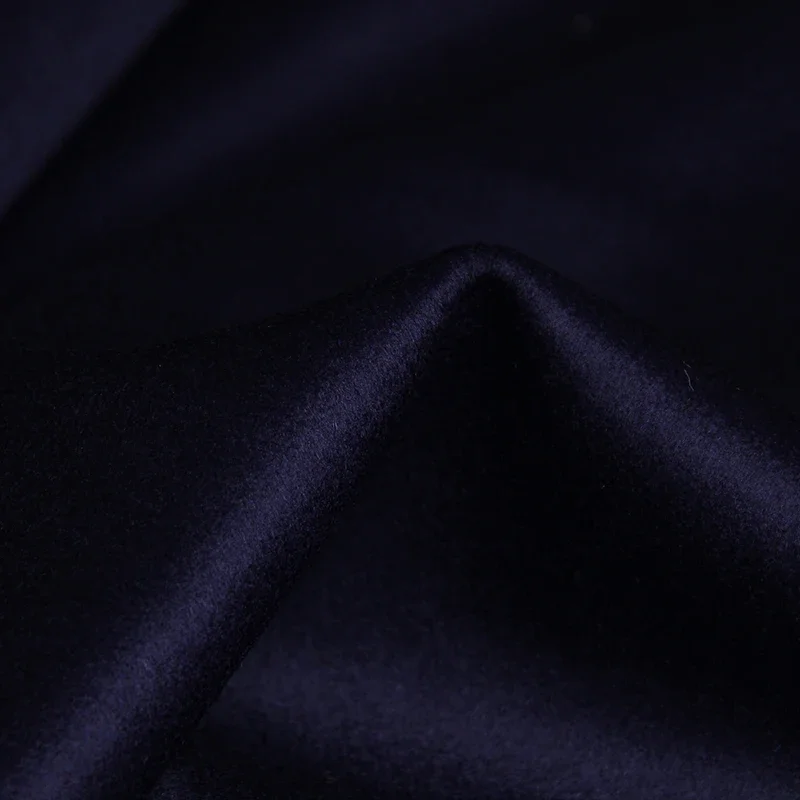 Redraspberry Dark Blue Overcoating Cashmere Wool Garment Materials Women Suits Pants Overcoat DIY Clothes Fabrics Freeshipping