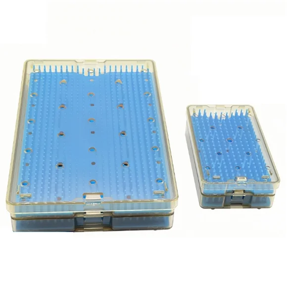 Sterilization Box Ophthalmic Microsurgery Tool Scissors Plastic Storage Box Dental Surgical   Box fast shipping