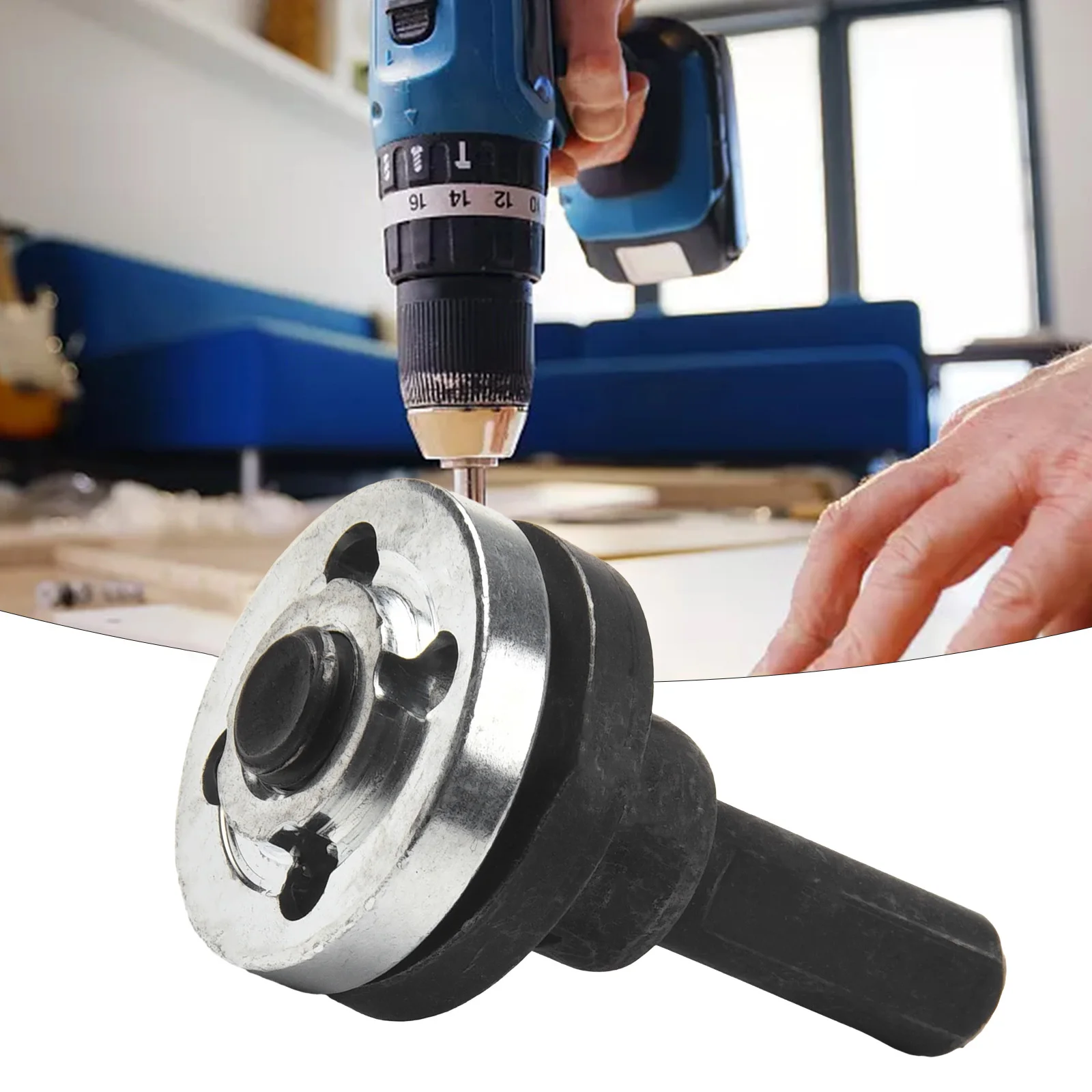 10mm DIY Electric Drill Variable Angle Grinder Adapter Converter Kit  Angle Grinder 3 Piece Set For Power Drill To Angle Grinder