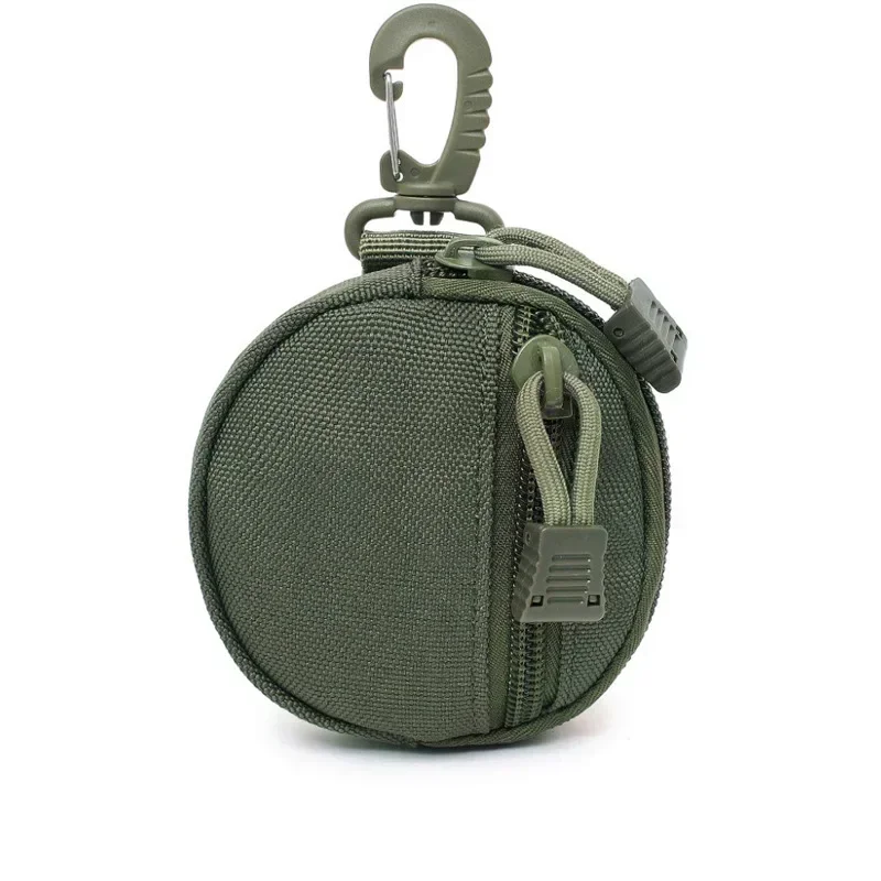 Tas Pinggang Portabel Mini untuk Uang, Koin, Kunci, Berburu, Bersepeda, Dompet Taktis Multifungsi, Aksesori Saku