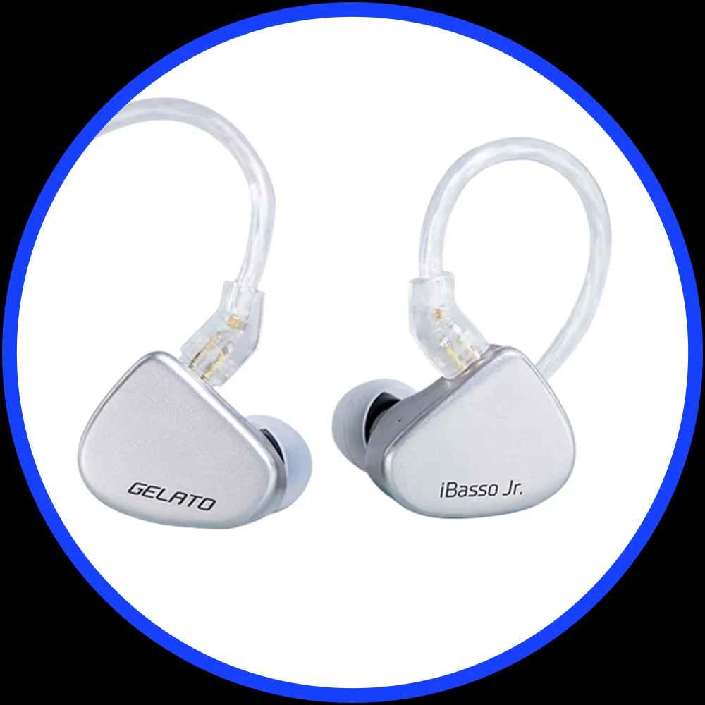 

iBasso Jr. Gelato HiFi Wired Earphones In Ear Music Headphones High Quality Customized Sport Headset Pc Gamer Accessories Gifts