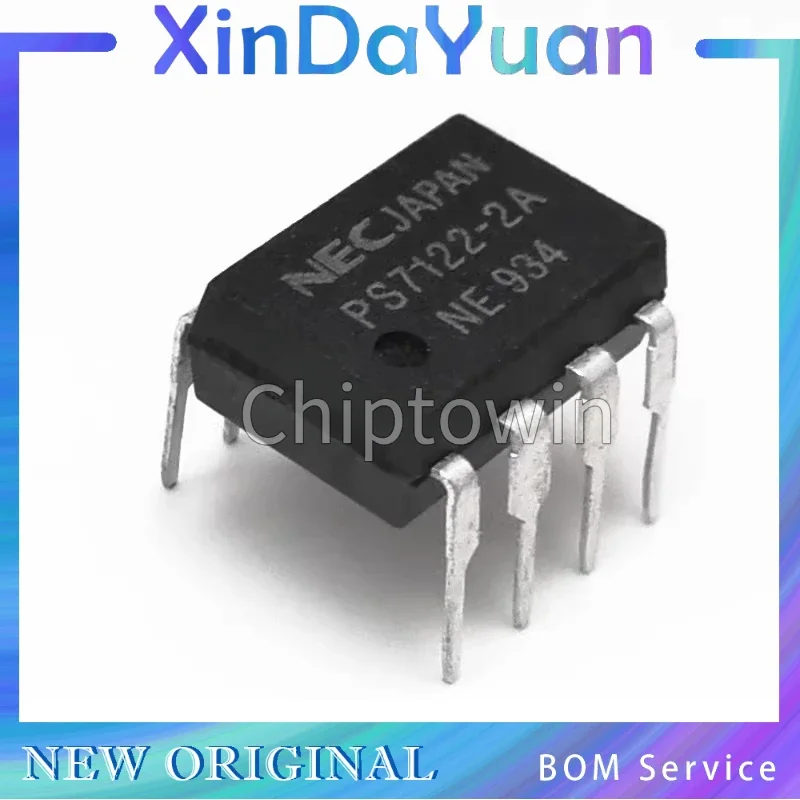 5 Stück PS7122-2A DIP-8 PS7122 Optokoppler-Halbleiterrelais