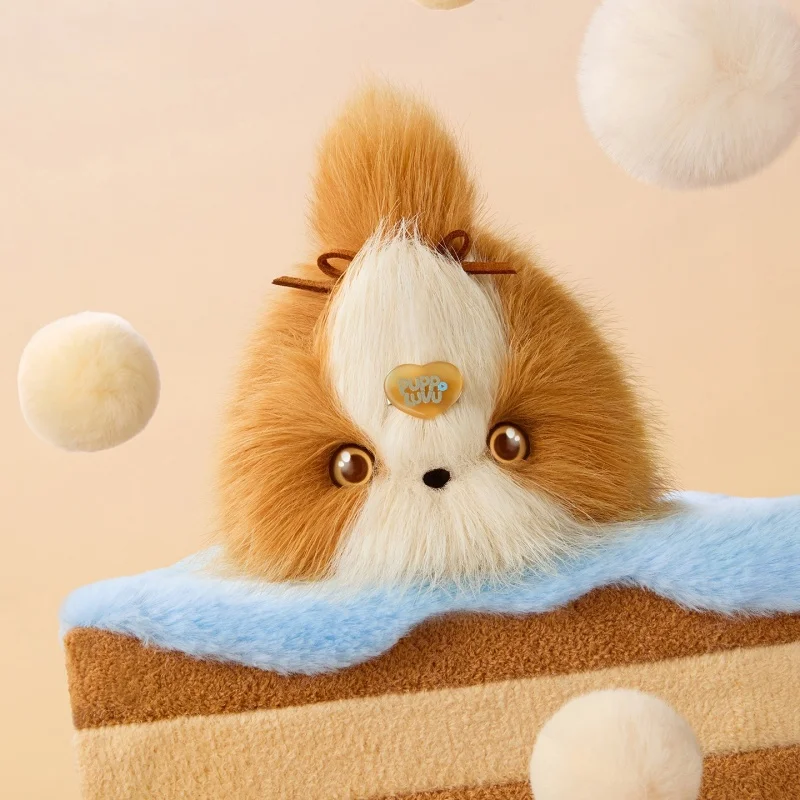 Neue Puppo Luvu von Fluff Star Blind Box schöne Plüsch Tasche Anhänger Puppe Mystery Box trendige Spielzeuge süße flauschige Schlüsselanhänger Figur Geschenk