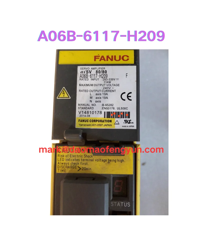 

A06B-6117-H209 Used Servo Drive Testing OK