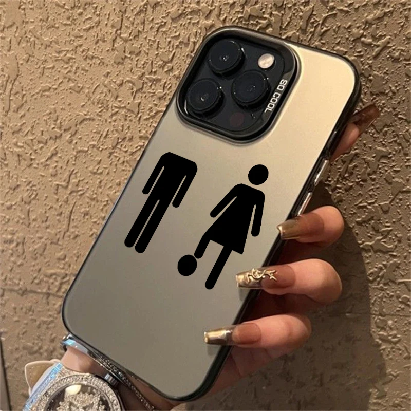 الإبداعية ركلة رئيس تصميم IMD جراب هاتف آيفون 16 برو ماكس 15 14 13 12 11 16E 17 الهواء X XR XS ماكس 7 8 زائد غطاء مقاوم للصدمات #6