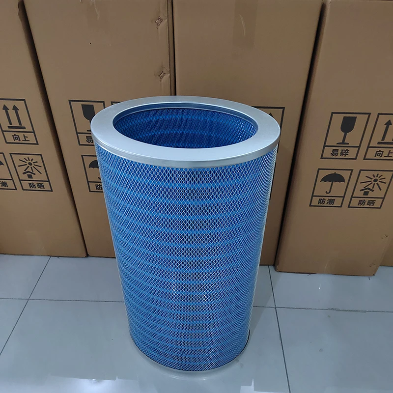 P191920 Oval Flame Retardant Filter Cartridge Welding Smoke Dust Removal Flame Retardant Filter Cartridge Fan Filter Element