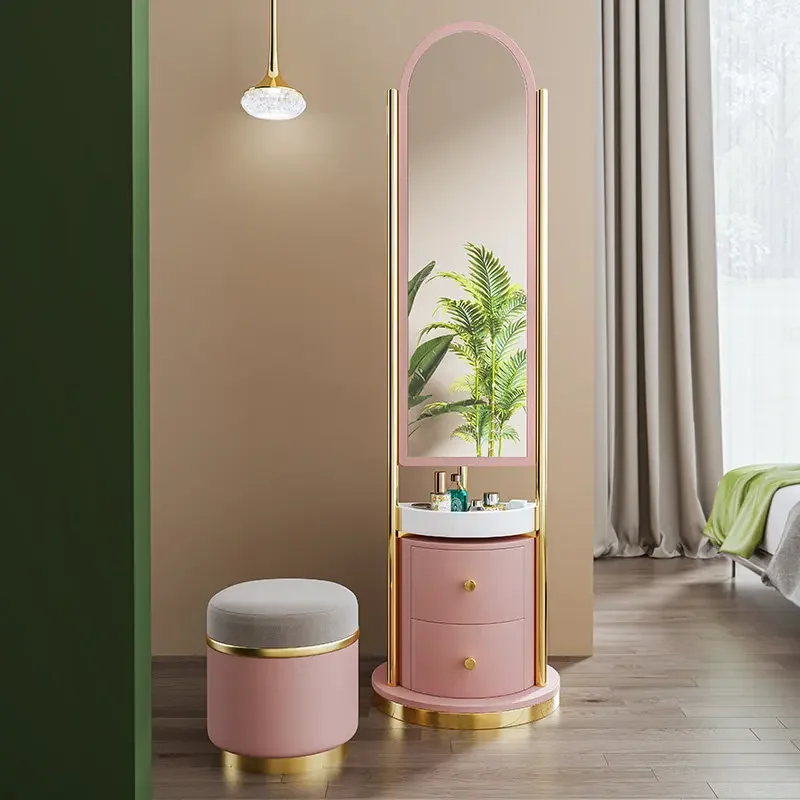 Spacious Adjustable Small Creative Dressing Table Rustic Sleek Reliable Fashionable Dressing Table Coiffeuse Vanity Furniture
