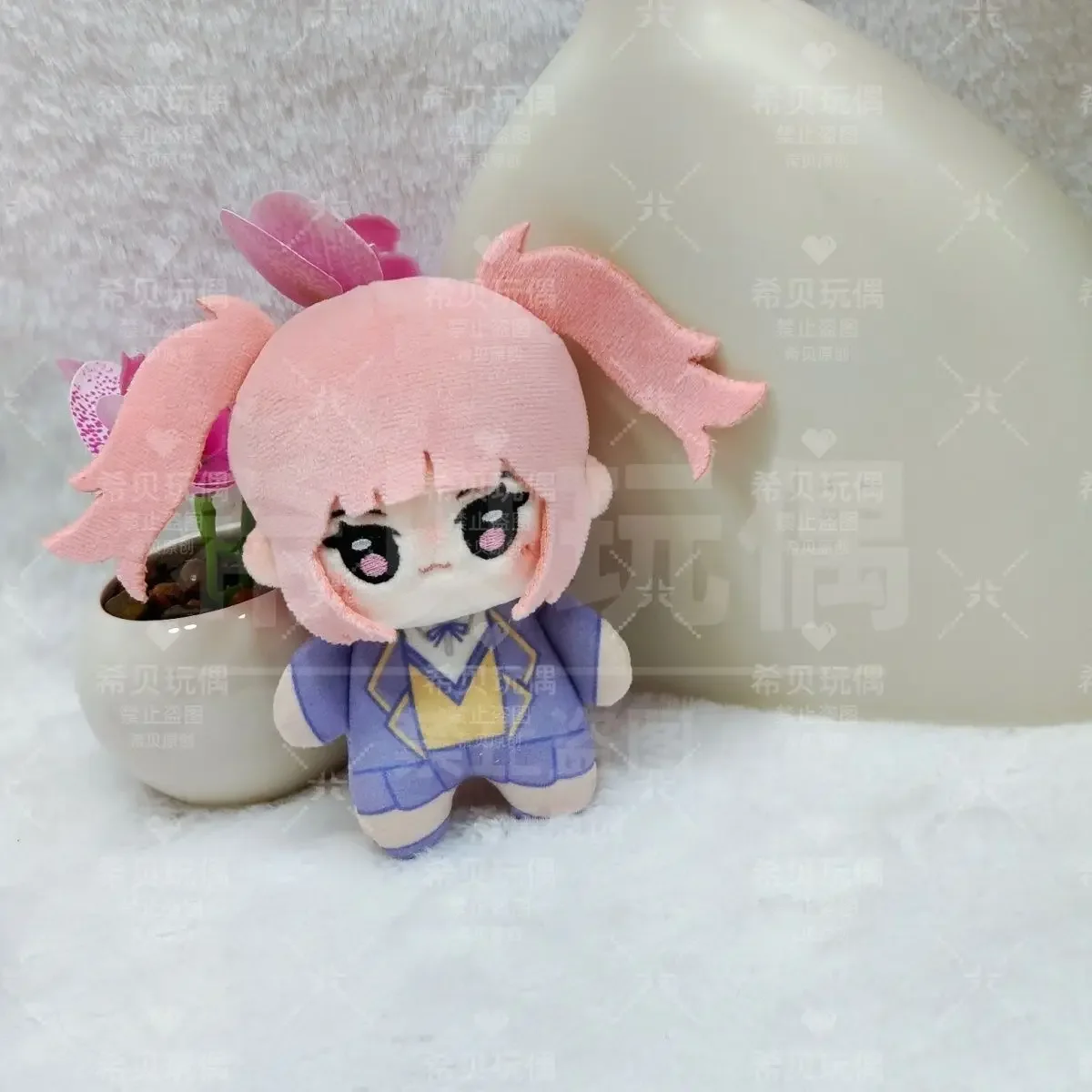 Mini muñeca de Anime de 10CM con enlace Click Li Tianxi, colgante de cuerpo de estrella de mar con estampado Adorable, muñeco de peluche, llavero de marioneta, juguetes, regalo de Navidad