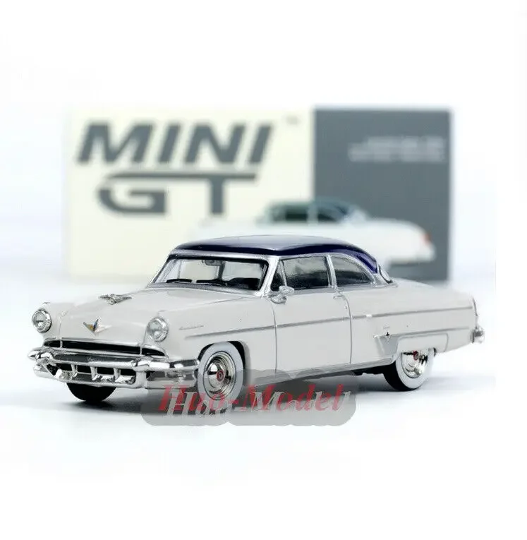 

TSM MINIGT 1/64 для Lincoln Capri 1954, модель автомобиля из сплава, литье под давлением, имитация игрушек, подарки на день рождения для мальчиков, хобби, демонстрационные украшения