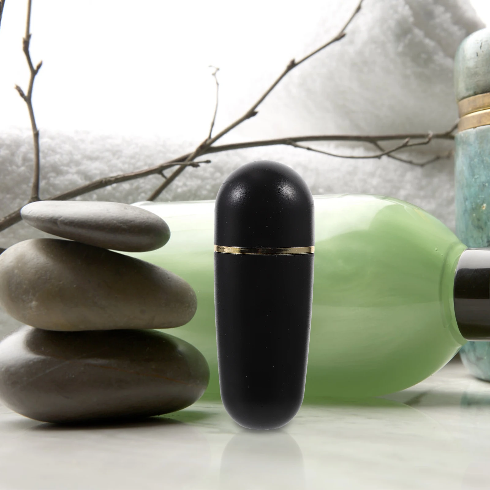 

4pcs Facial Oil Absorbing Ball Volcanic Stone Replacement Balls for Roller Skin Care Tools Oil Absorbing Mini Device