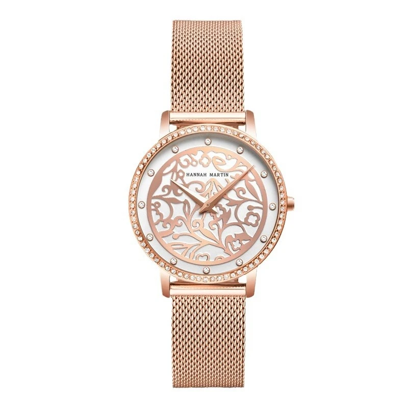 

Top-grain Leather Watch Waterproof Three-dimensional Retro Women's Niche Quartz Watch Retro Trend