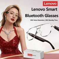 Gafas de sol inteligentes Lenovo con auriculares inalámbricos Bluetooth, sonido HIFI, gafas para conducir, llamadas manos libres con micrófono HD GS105