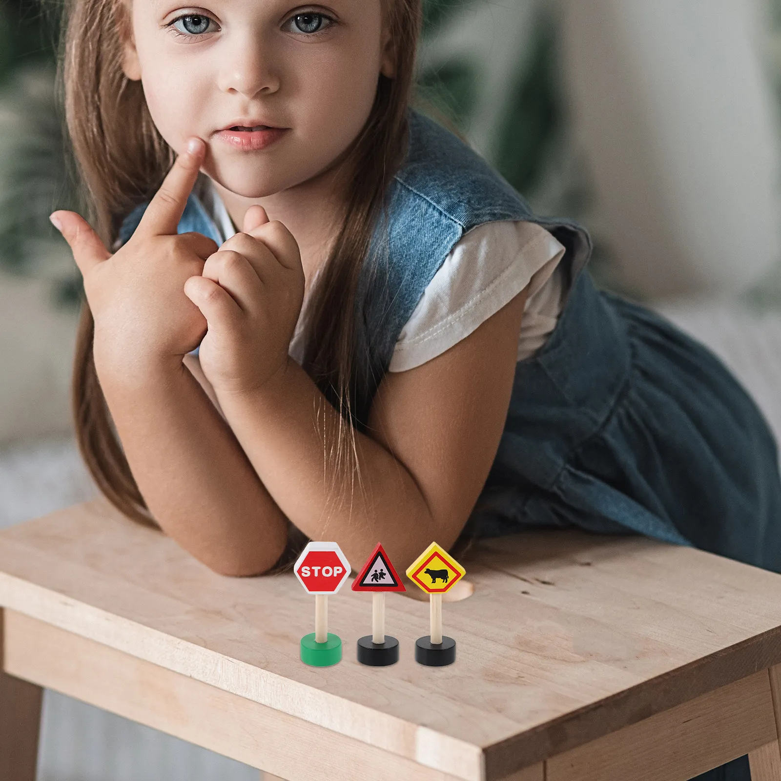 

Набор из 16 деревянных дорожных знаков для раннего развития, изучения дорожного движения, для малышей, занятий в классе, домашнего обучения, веселых развивающих игр