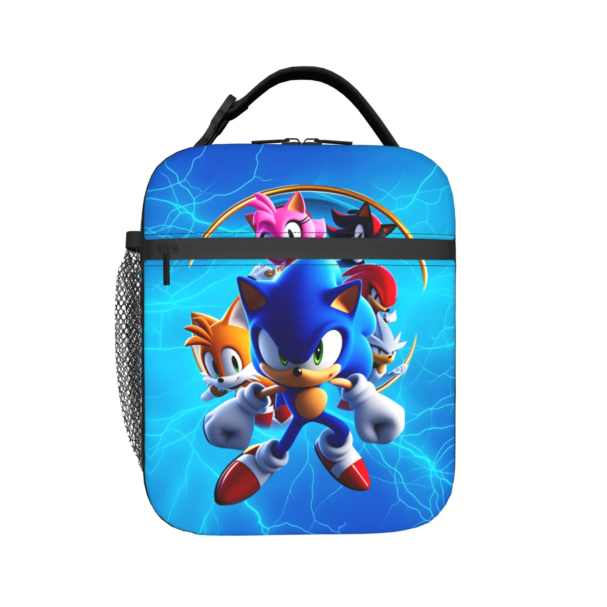 Cartoon Sso-Nnic Lunch Bag Retro Travel Lunch Box Designer Portable Cooler Bag