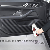 For BMW I4 BMW 4 Series Coupe 2021-2024 Auto Car Accessories Door Protector Pad Anti-kick Mats Cover PU Sticker Car Accessories