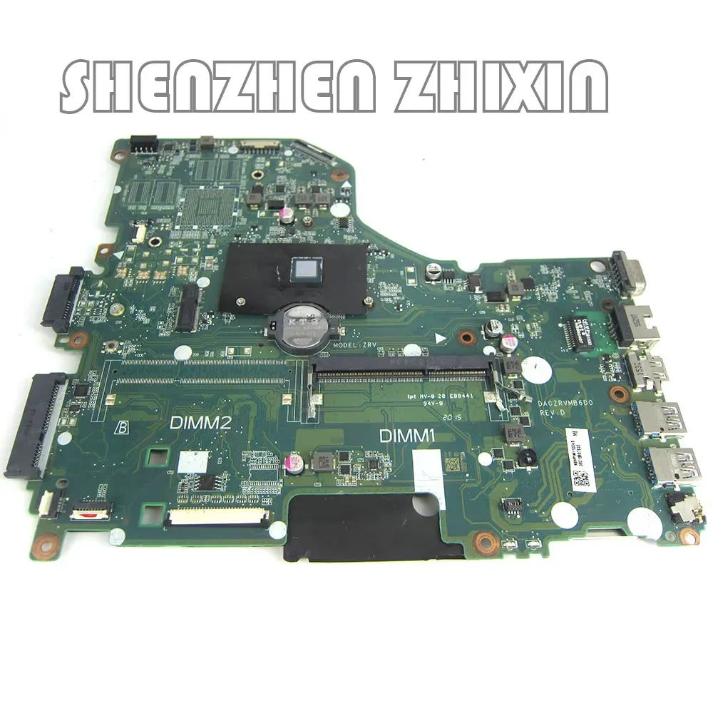 

For Acer aspire E5-532G laptop motherboard with SE29E N3700 CPU DDR3L NBMYW11004 NBMYW110045 DA0ZRVMB6D0 Main board
