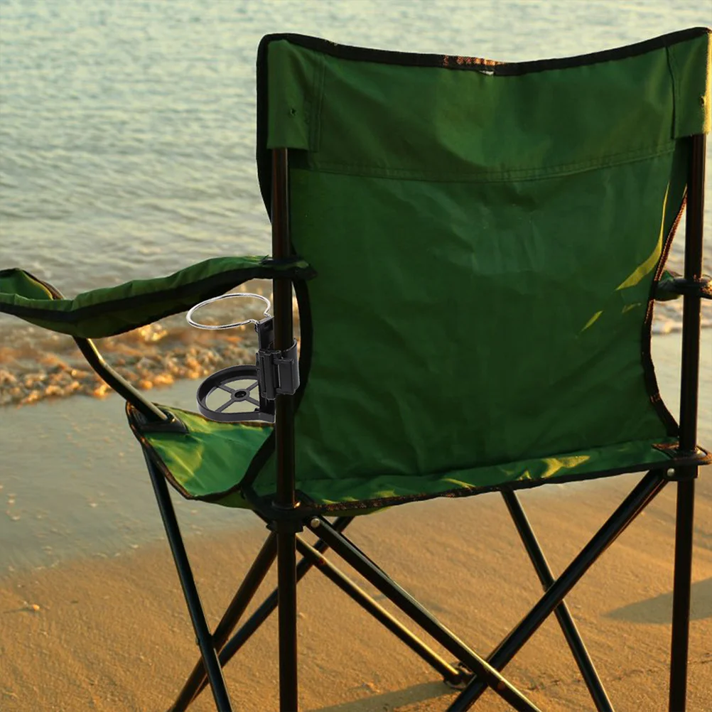 

3Pcs Wear-Resistant Cup Holder Portable Fishing Chair Accessory Easy Install Sturdy Practical Design Cup Holder