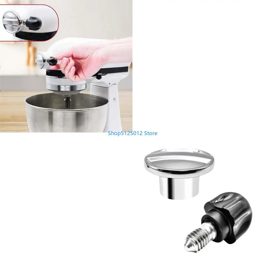 G8TC Mixer Hub Caps with Fixing Screws Stand Mixer Hub Attachment Mixer Front Cover Screw Mixer Assembly Set for 4.5QT-5QT