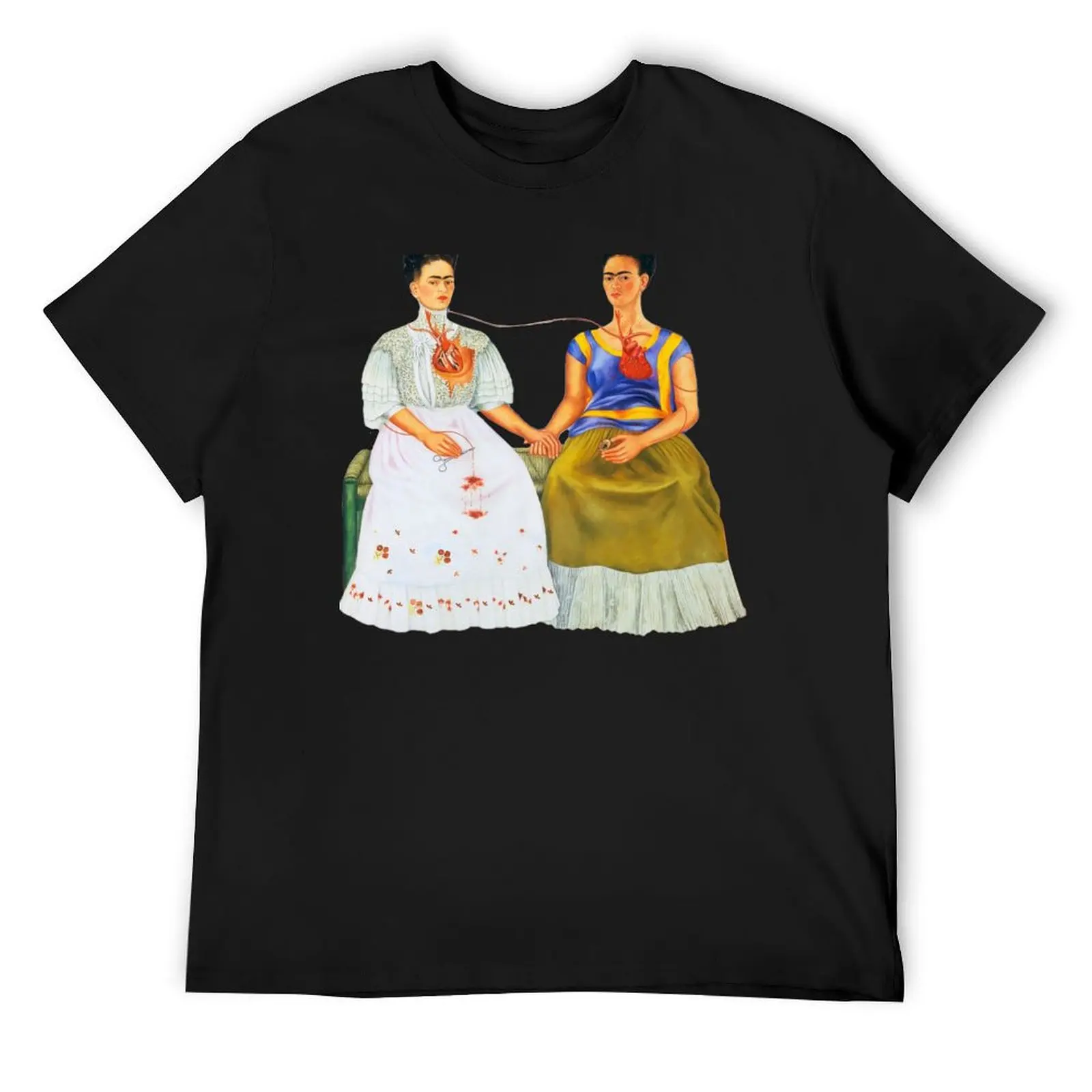 

the two fridas (for real) Sticker T-Shirt korean fashion Aesthetic clothing summer clothes tops men tshirt
