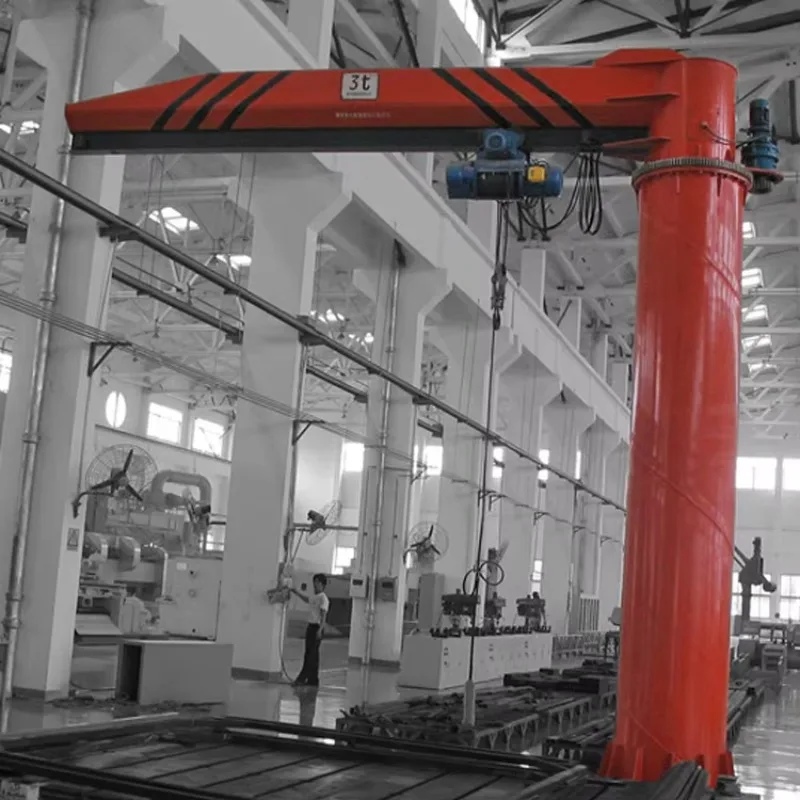2026 New CE Certificate 0.5 Ton Electric Arm Hoist Jib Cranes for Construction Lifting