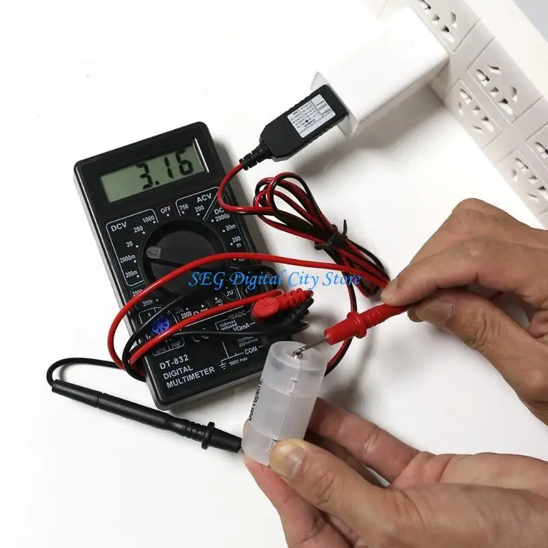 U75B LR14 C Battery Eliminatorfor Radio Electric Toy Clock LED Strip Light Calculator
