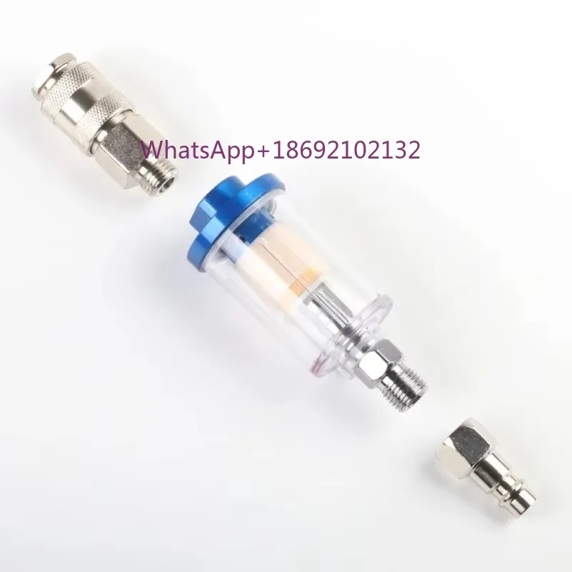 High Pressure Water and Oil Math, 1/4 Effect, Straight Air Hose, Filter, Compressor Moisture Trap,