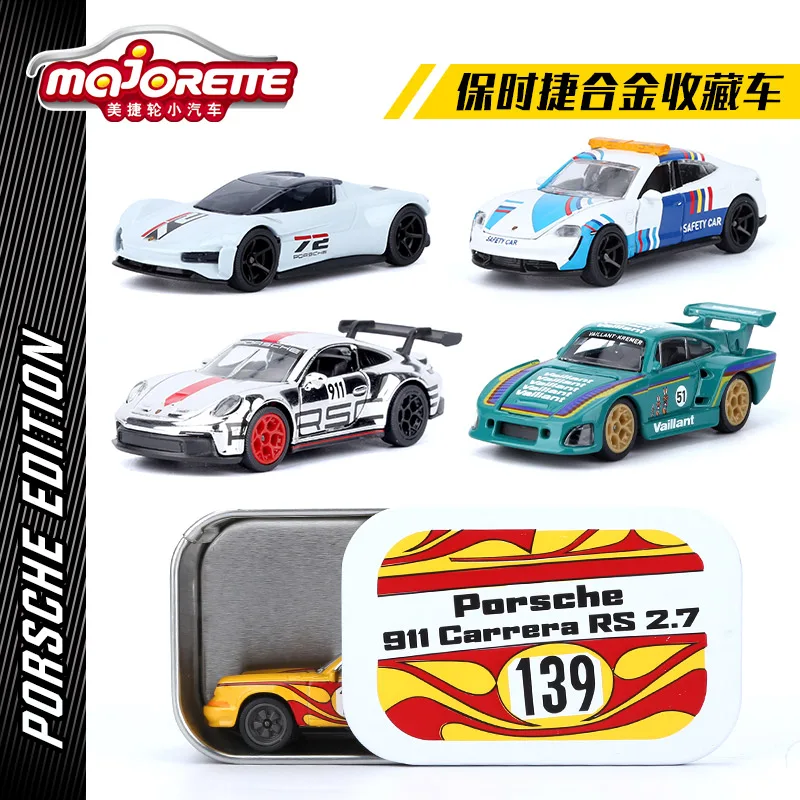 Majorette 1/64  Porsche 911 GT3  Vision Gran Turismo 935 K3  die cast model collection toy car