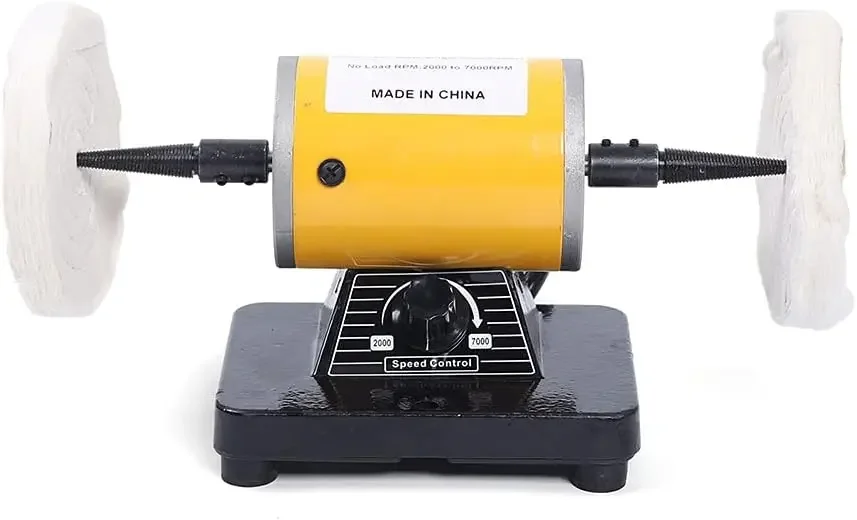 Jewelry Polishers Adjustable Variable Speed Bench Grinder Polishing Machine Dental Buffers and Lathes Jewelry Polishers