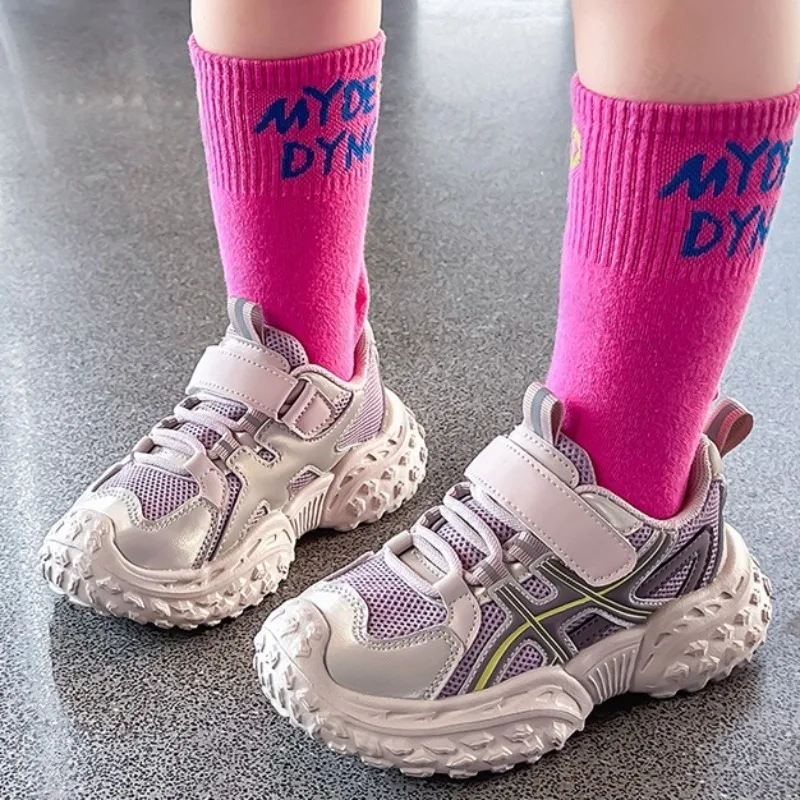 

Autumn Childrens Casual Sports Shoes Kids Sneakers Fashion Comfortable Boys Girls Outdoor Non-slip Mesh Breathable Walking Shoes