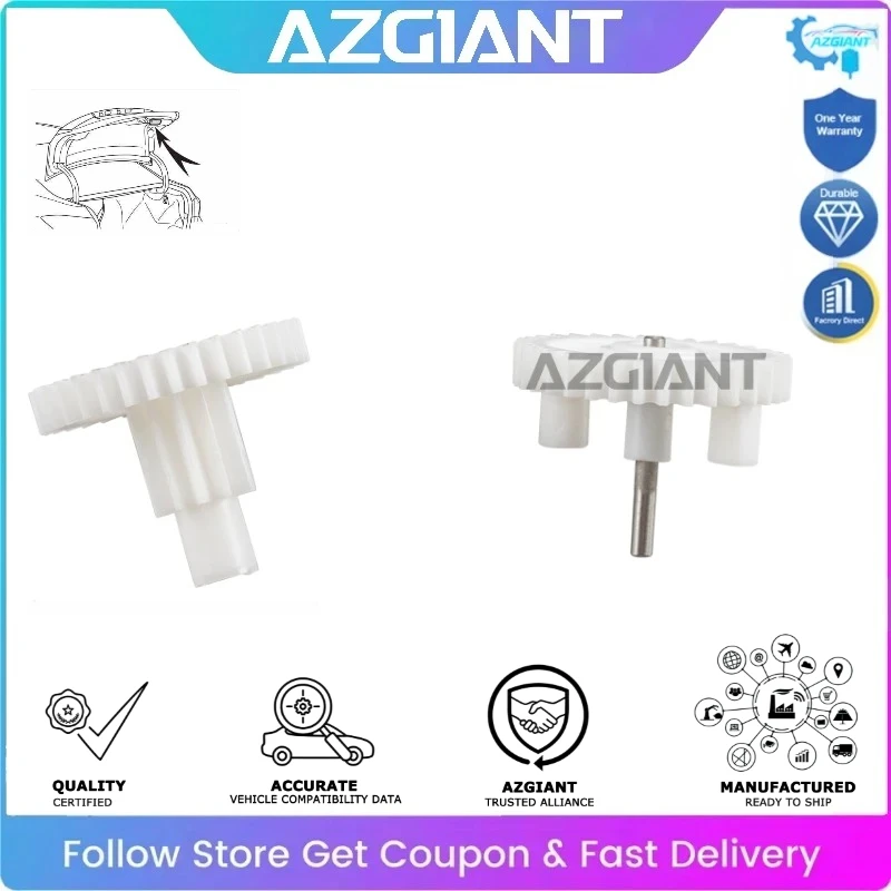 

AZGIANT for Mercedes Benz E-Class W211 S211 E320 E350 E500 Trunk Lock Actuator Repair Inner Gear Set Replace High Quality Parts
