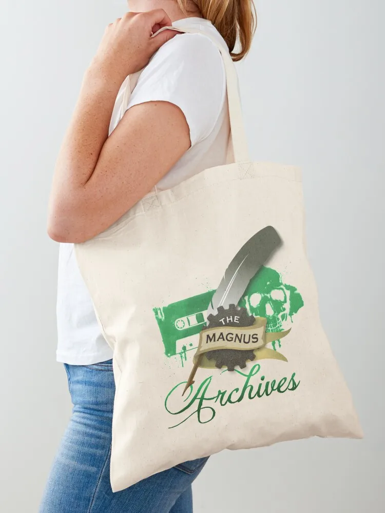 

The Magnus Archives Logo Tote Bag tote bag custom personalized tote free delivery bags large bag