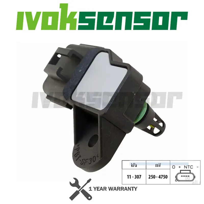 

Датчик карты 3 бара для FORD TRANSIT MK7 CITROEN JUMPER FIAT DUCATO PEUGEOT BOXER 2,2 2,4 6C11-9F479-AA 6C11-9F479-AB 0261230224