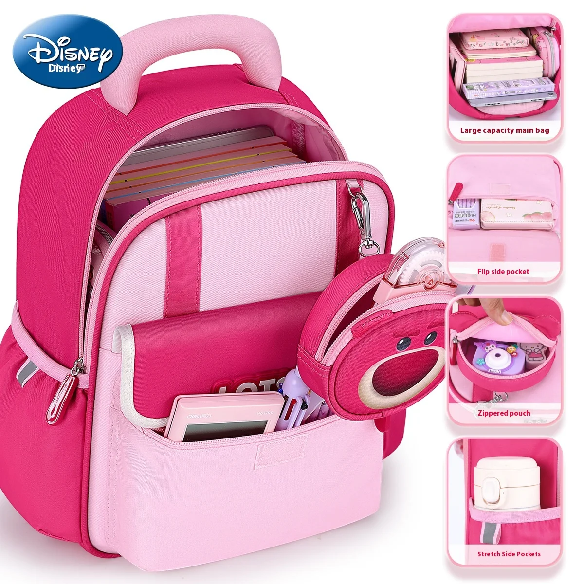 Рисунок 4 - Школьная сумка Disney с клубничным медведем