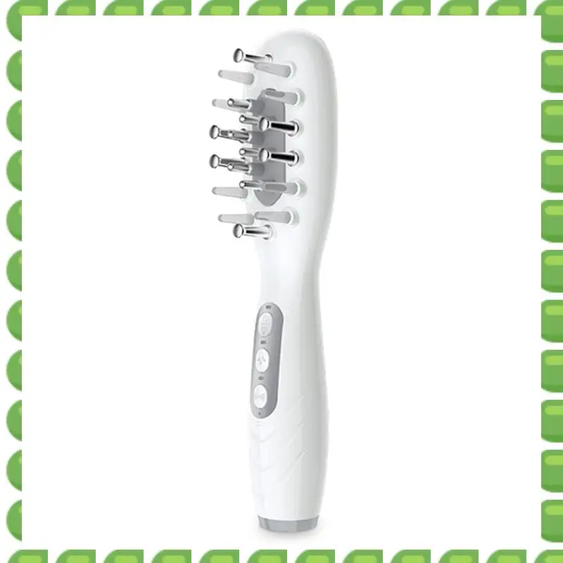 

A04V Electric Calp Massage Comb Hair Oil Applicator Scalp Massager For Hair Treatment Growth Medicine Fluid Essential Oil