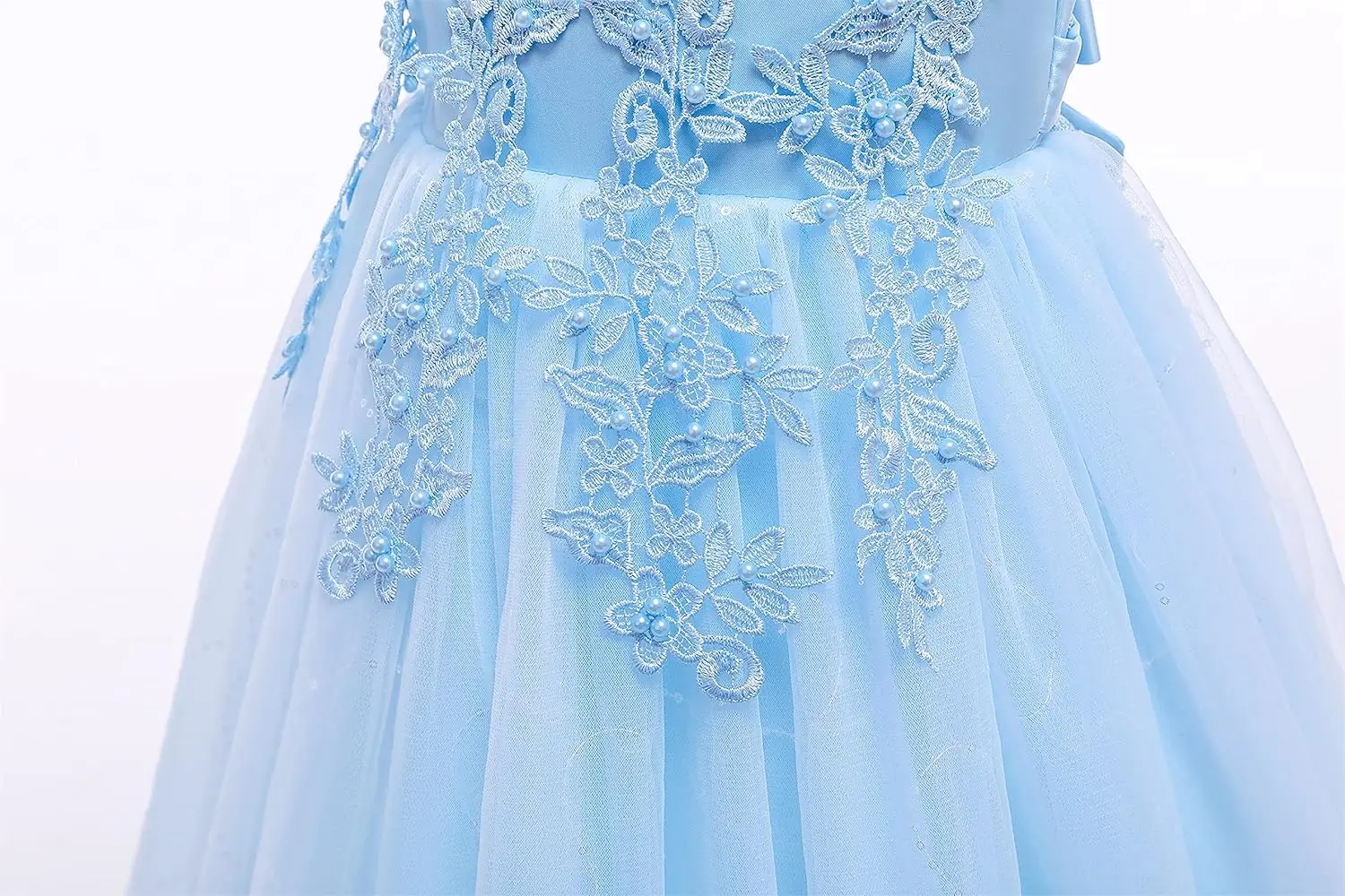 ชุดเดรสลูกไม้สำหรับเด็กหญิงตัวเล็ก/ตัวใหญ่ ชุดเพื่อนเจ้าสาว ชุดราตรีงานแต่งงาน ชุดเจ้าหญิงสำหรับเด็กเล็ก ชุดราตรีงานประกวด ชุดราตรีออกงาน