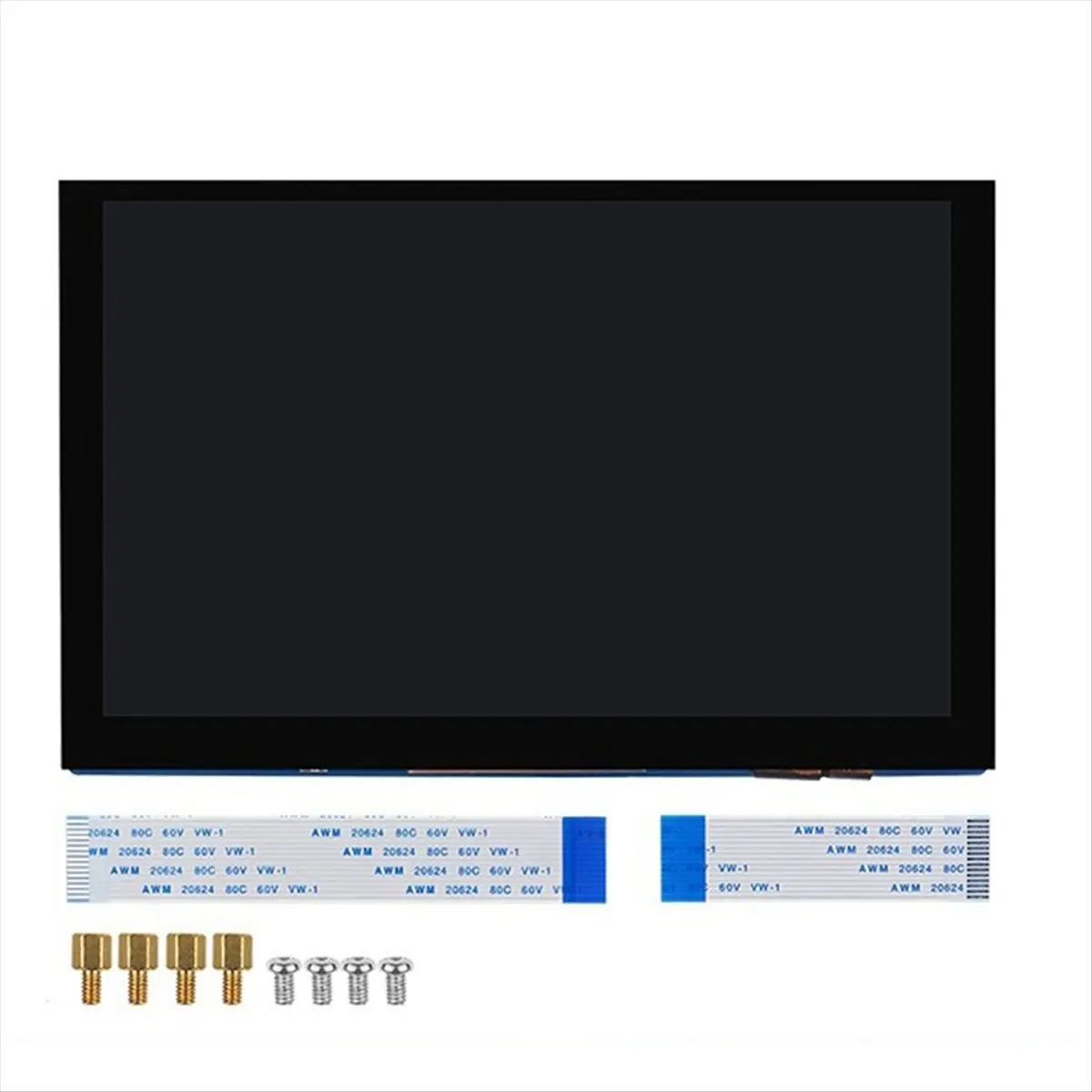 AAAE For 4B/3B+ Capacitive Touch Display 4.3 Inch HD Ips Display Drive-Free Interface Display,A