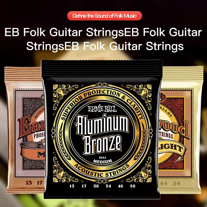 Ernie Ball Earthwood  Bronze Acoustic Guitar Strings certified goods