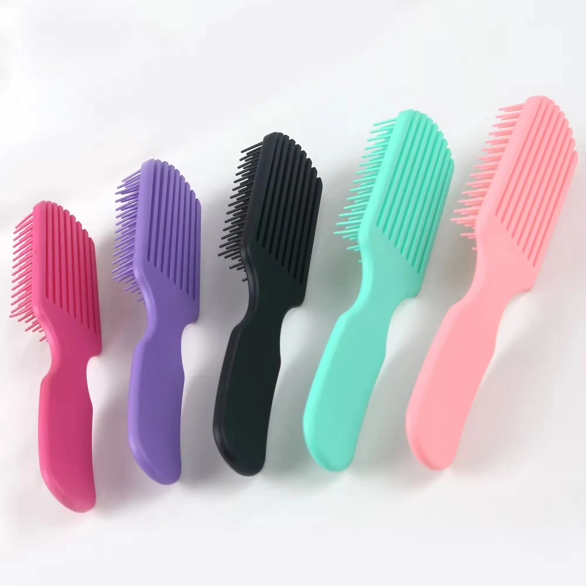 Detangling Hairbrush for Afro America African Hair Textured Curly Wet Dry Thick Long Hair Knots Hair Detangler