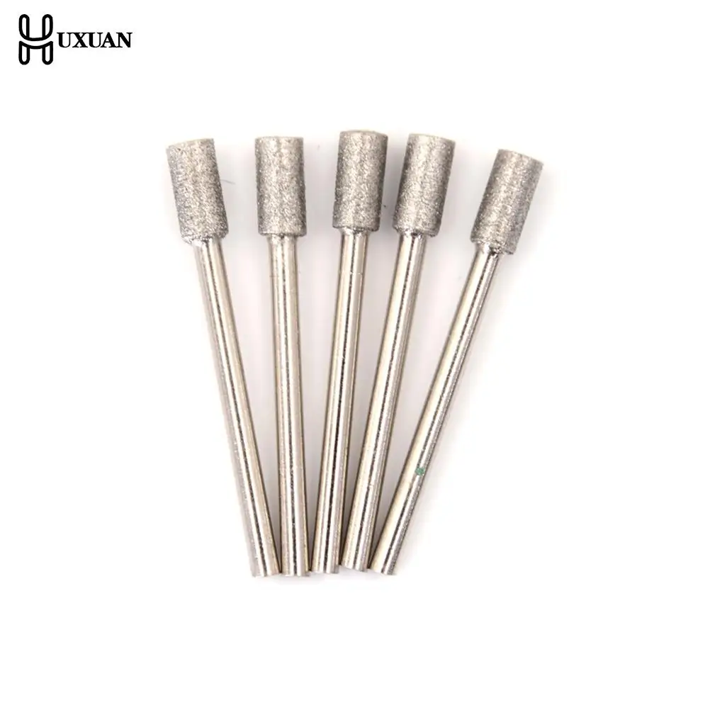 5PCS Chainsaw Sharpener Burr Stone Chain Saw Sharpening