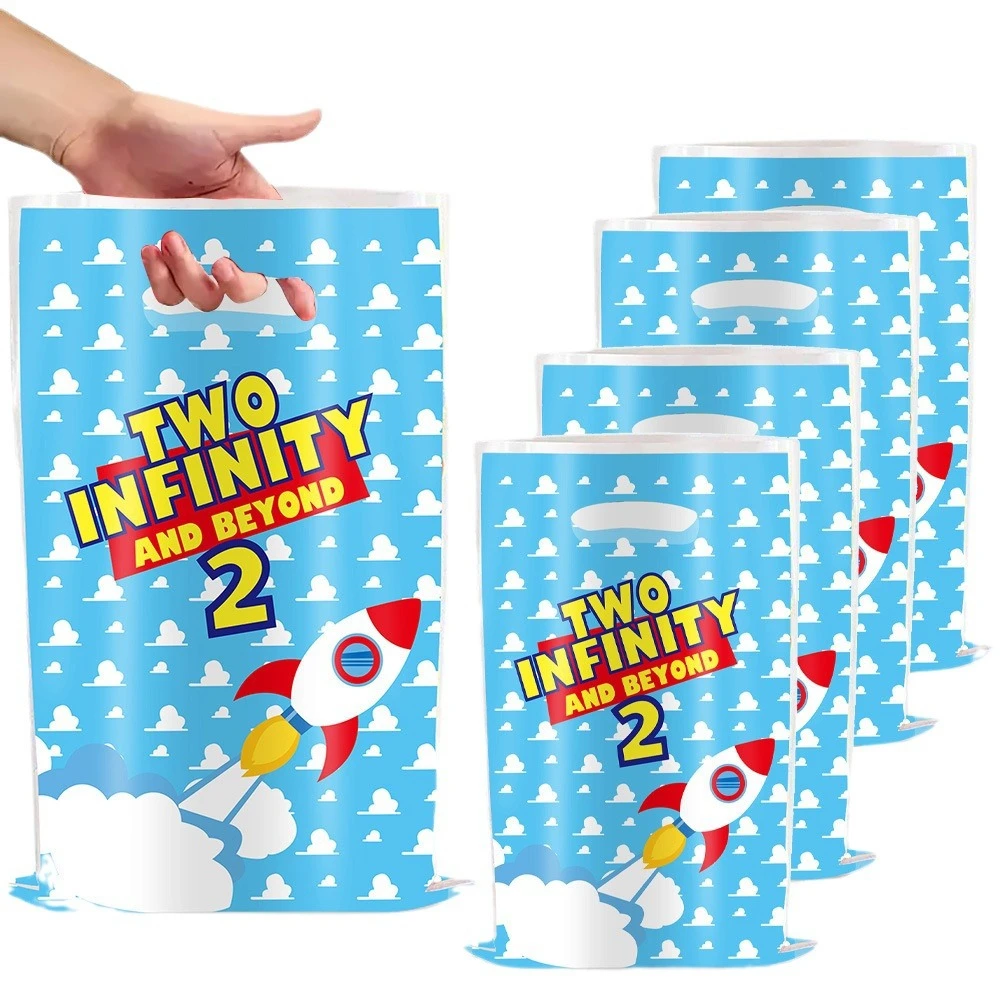 10pcs/lot Toy Story Theme Kids Boys Favors Happy Birthday Party Gifts Surprise Candy Bags Decorations Loot Bags